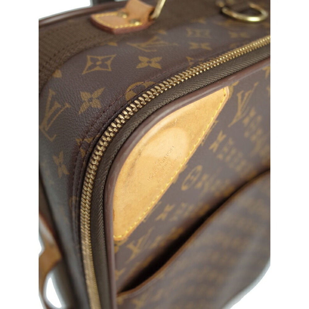 Louis Vuitton Case on Monogram Carry Pegasus Brown Leather - Picture 6 of 9